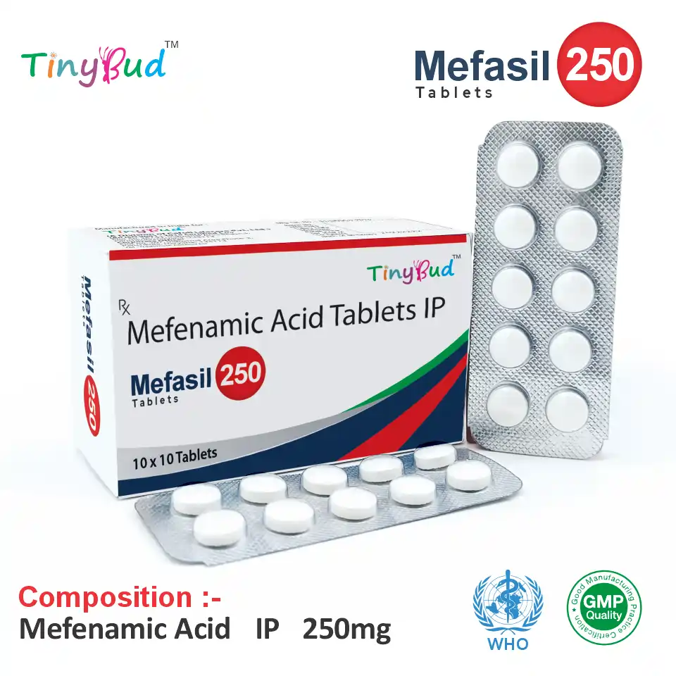 Mefenamic Acid 250mg tablet best price for pharma franchise